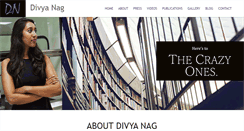 Desktop Screenshot of divyanag.com